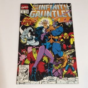 THE INFINITY GAUNTLET No. 6 comic not Graded